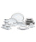 Austin Platinum 50 Piece Dinnerware Set