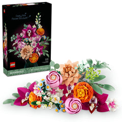LEGO® Botanicals Pretty Pink Flower Bouquet Floral Decor 10342