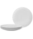  Noritake Colorscapes Swirl Set of 4 Coupe Dinner Plates - White - Bonton