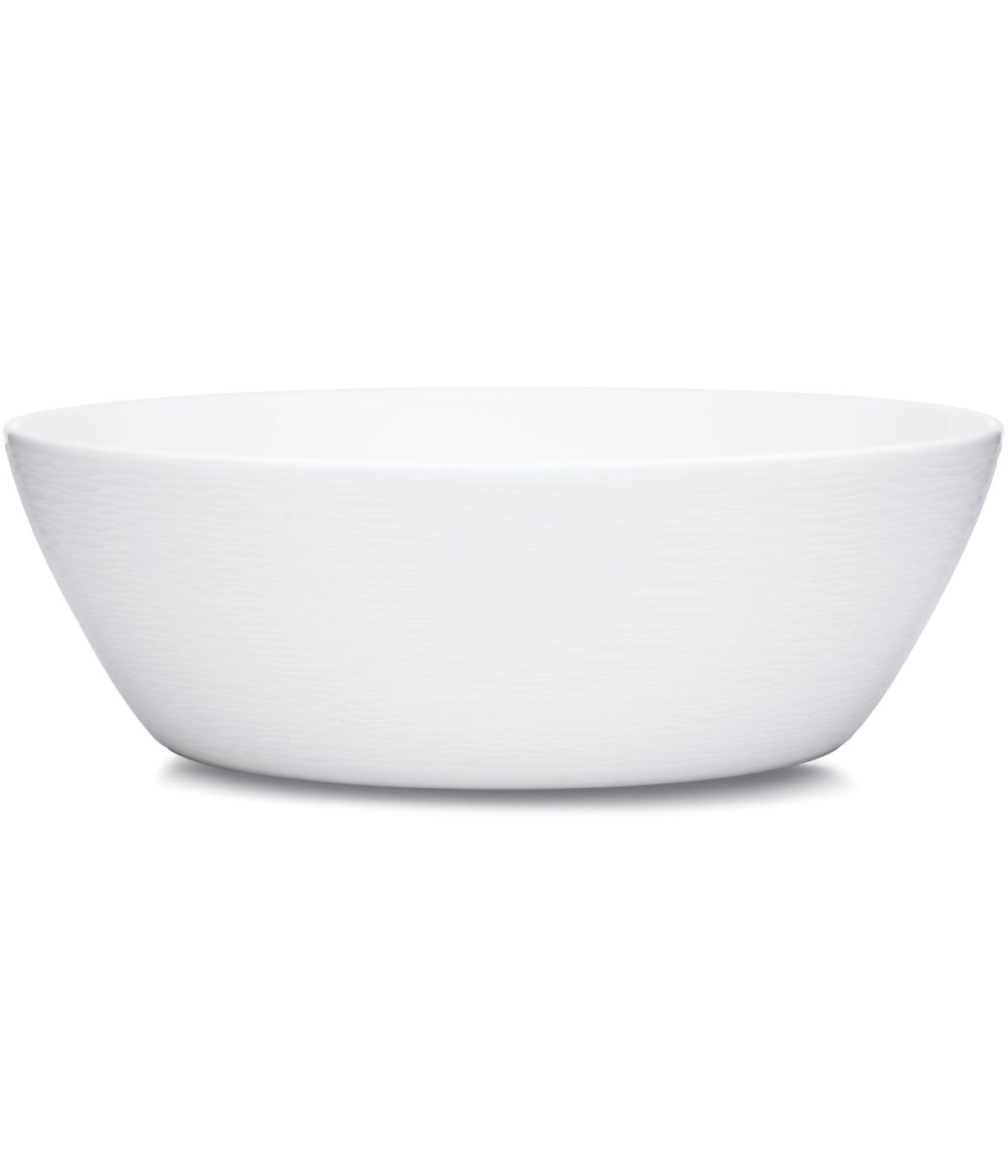  Noritake Colorscapes Swirl Round Vegetable Bowl - White - Bonton