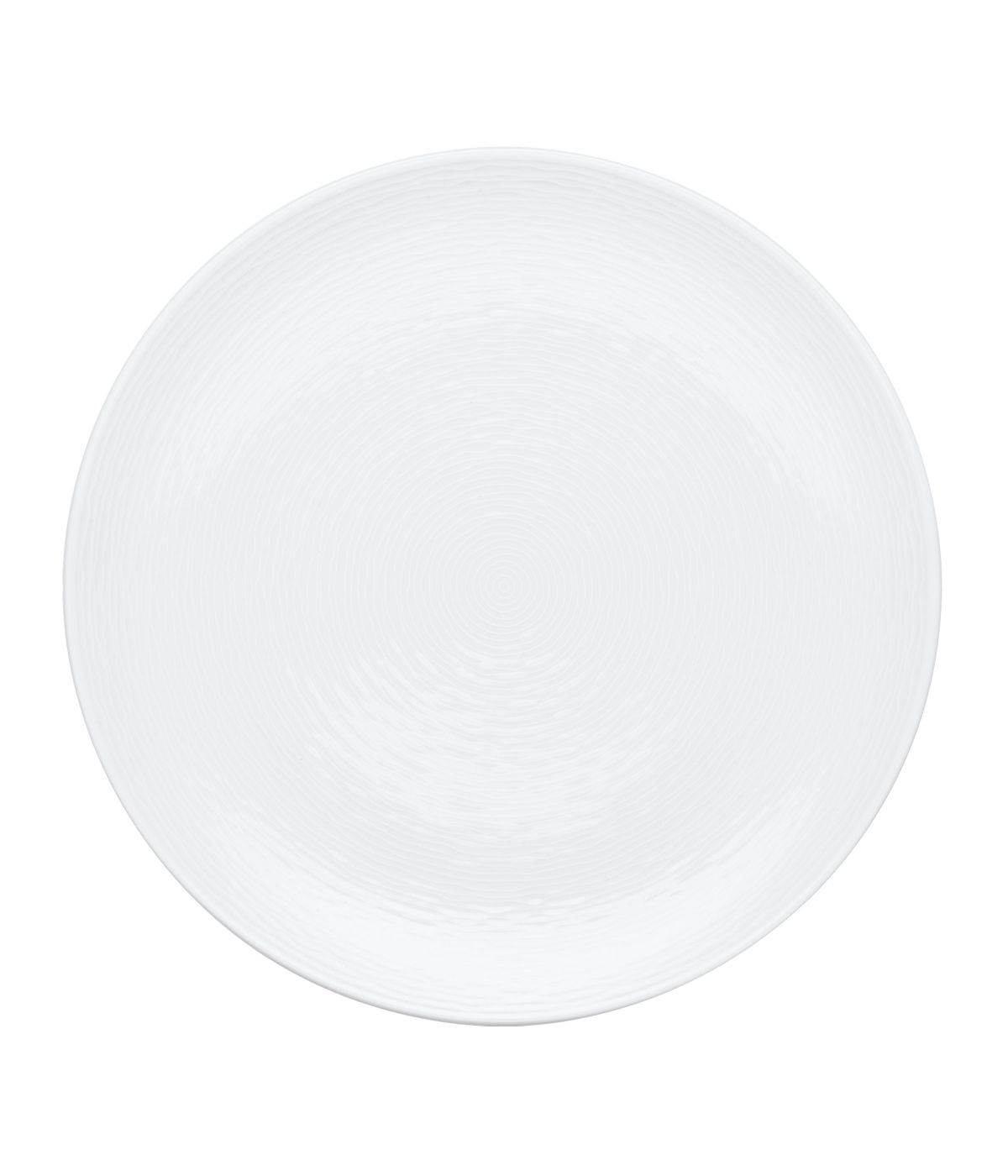  Noritake Colorscapes Swirl Round Platter - White - Bonton