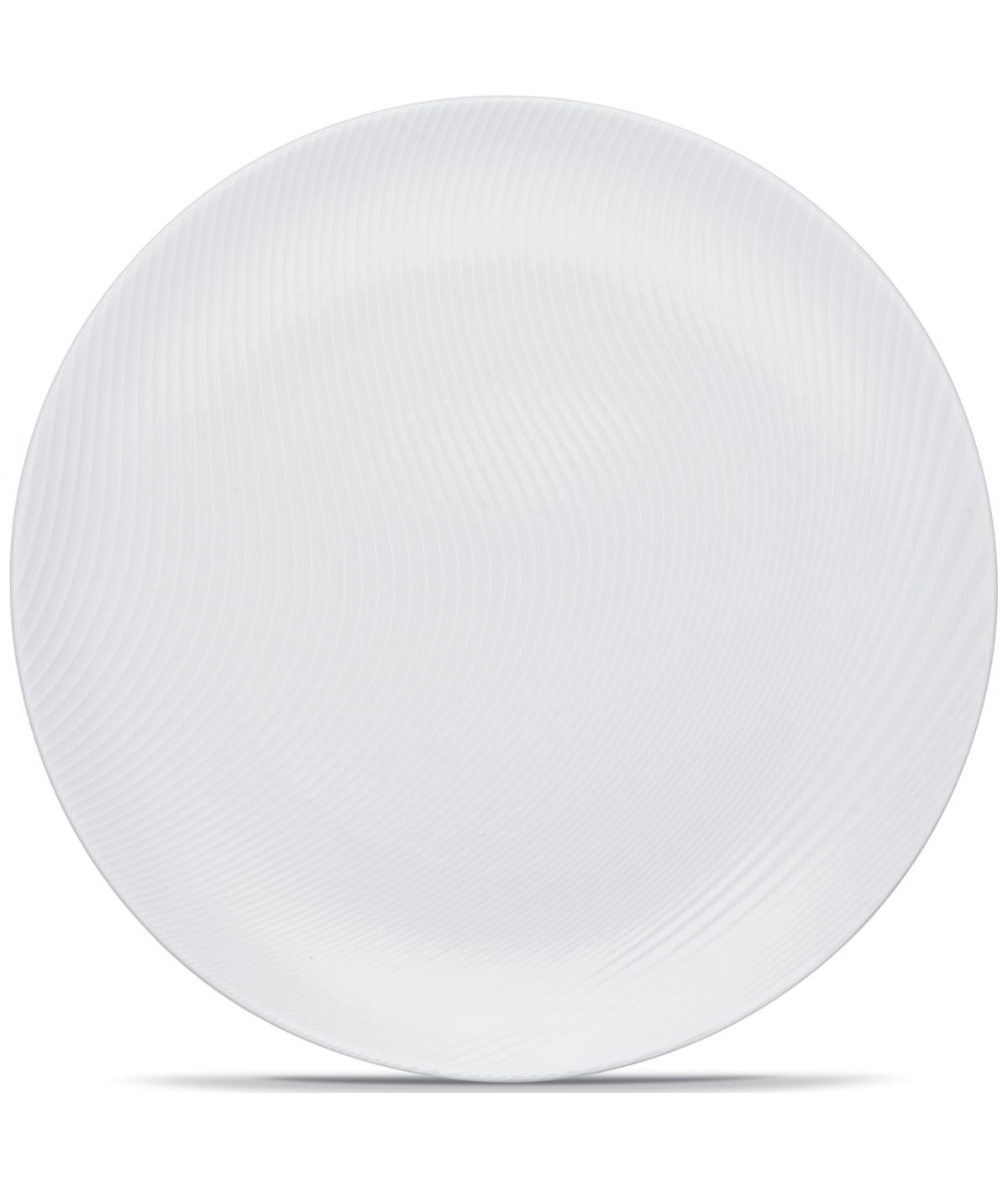  Noritake Colorscapes WoW Dune Round Platter - White - Bonton