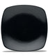  Noritake Colorscapes Swirl Square Platter - Black - Bonton