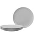  Noritake Colorscapes Swirl Set of 4 Coupe Dinner Plates - Grey - Bonton