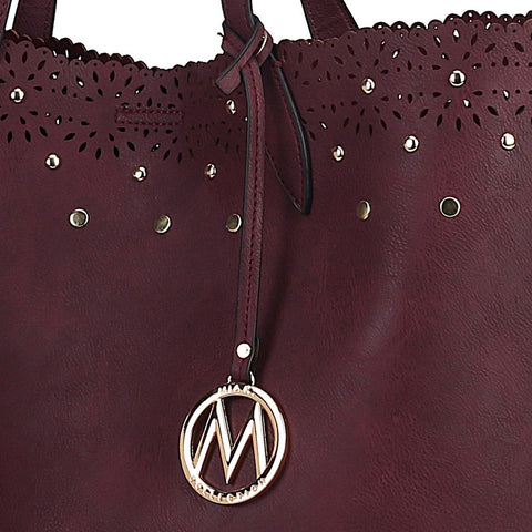 Mariahna 3 Pcs Shopper Tote, Crossbody and Wallet
