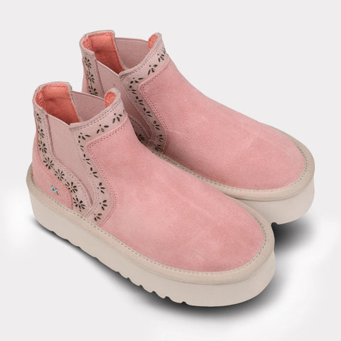 Antoinette Youth Pull-on Platform Boot