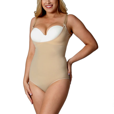 InstantFigure Undersbust Brief With Adj Bra Straps WBBS009