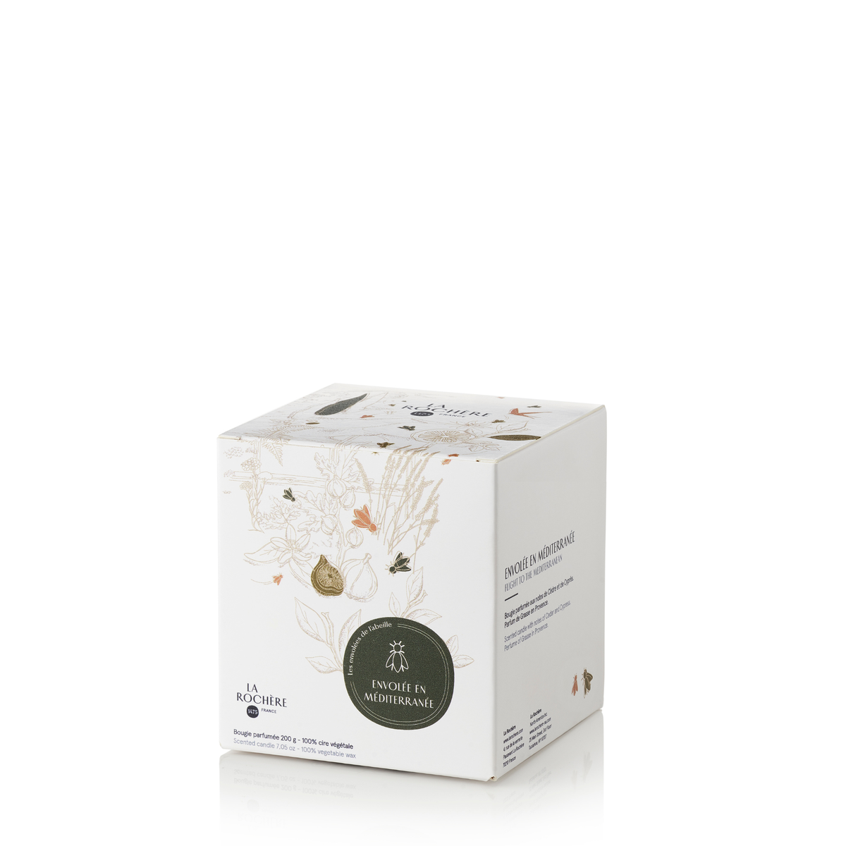  La Rochere Cedar Bee Candle - Default Title - Bonton