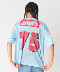 Jaws Football Jersey - Light Blue