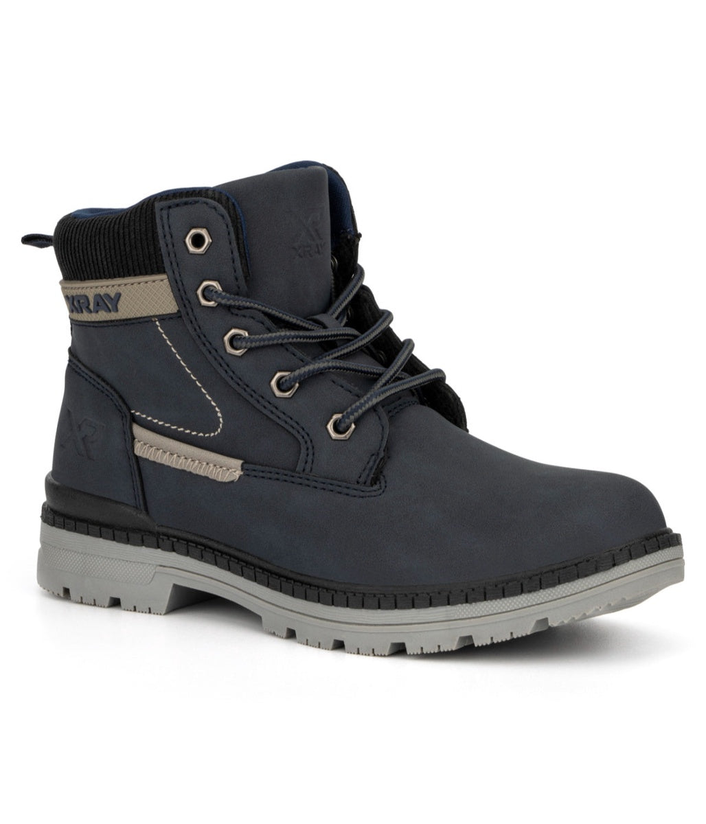  Xray Footwear Xray Footwear Boys Youth Archie Boot Navy - Navy - Bonton