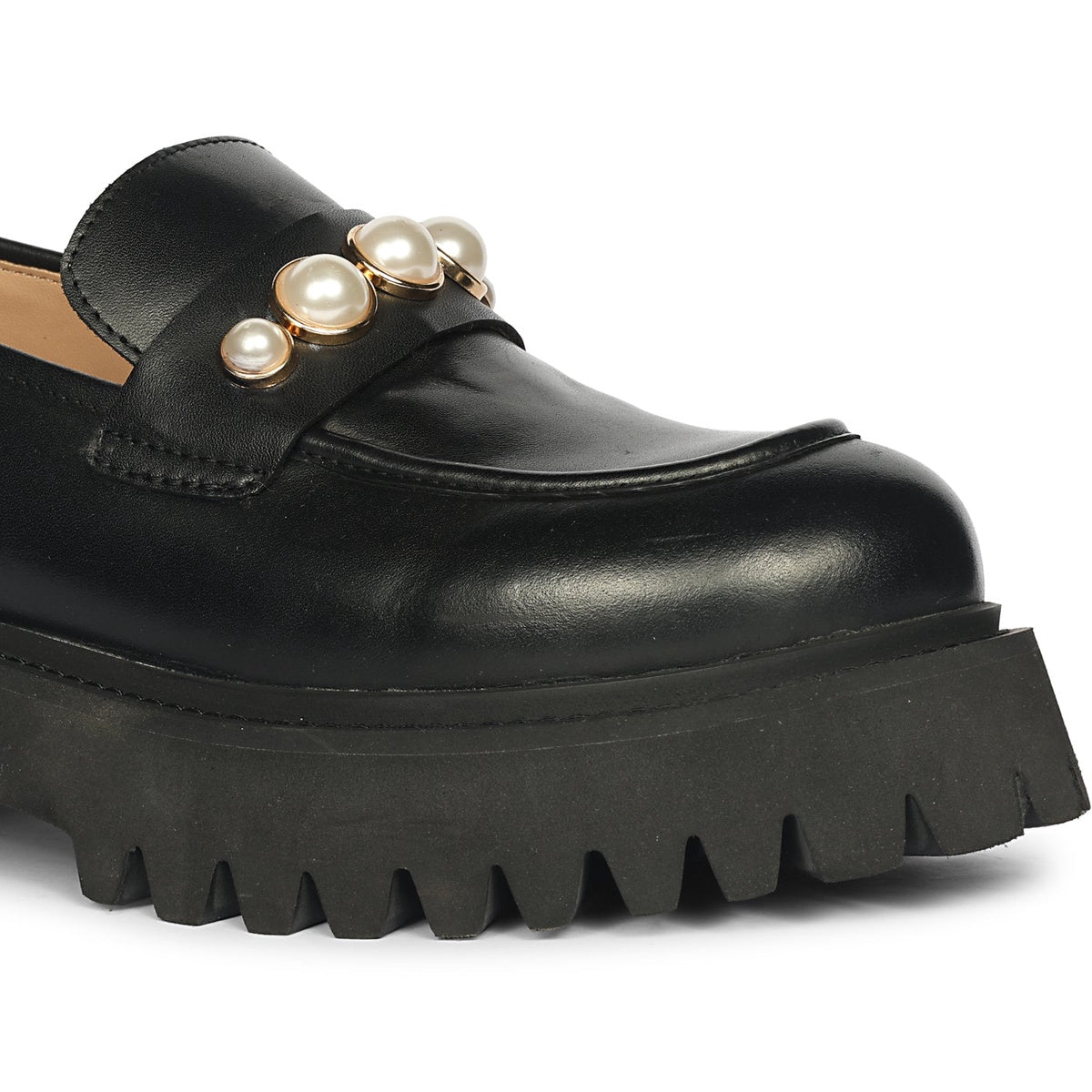  Saint G Fearl - Heeled Mule - Black - Bonton