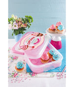 Snips By Widgeteer Cupcake Carrier, 14 Cupcakes Pink