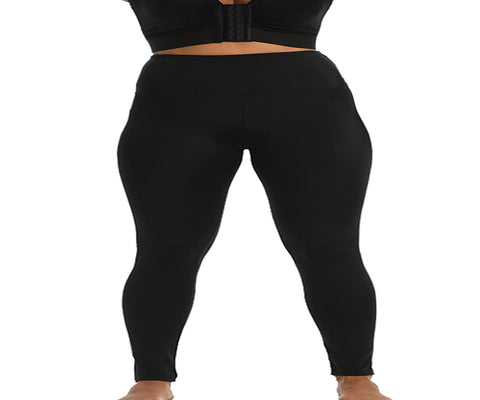 InstantFigure Plus Size Compression Hi-Waist Leggings 1WPL028C