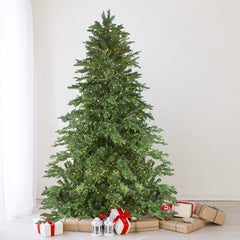 Real Touch™? Pre-Lit Medium Mountain Blanc Fir Artificial Christmas Tree - 7.5' - Dual Color LED