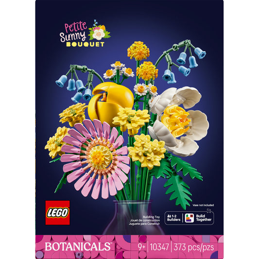 LEGO® Botanicals Petite Sunny Bouquet Flower Decor Set 10347