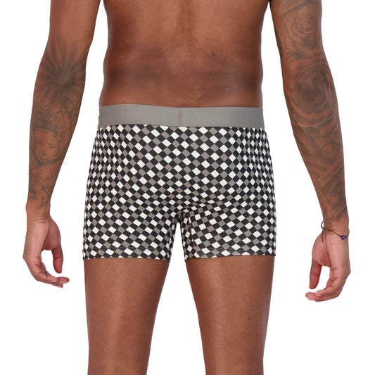 Boxer Brief w/Fly Premium Fit 3" inseam