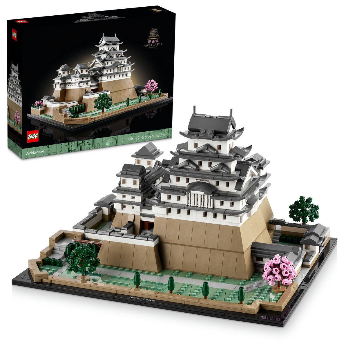 LEGO LEGO® Architecture Himeji Castle 21060 Building Set 2,125 Pieces - LEGO Architecture - Bonton