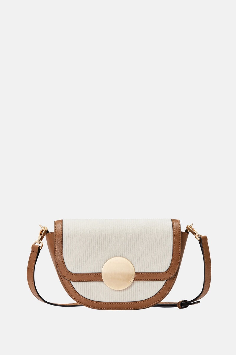  Oryany Oryany - Lottie Canvas Crossbody Small Handbags - Sand Brown - Default Title - Bonton