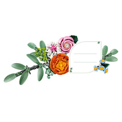 LEGO® Botanicals Pretty Pink Flower Bouquet Floral Decor 10342