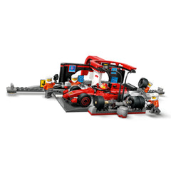 LEGO® City F1® Pit Stop & Pit Crew With Ferrari Car Racing Vehicle Toy 60443