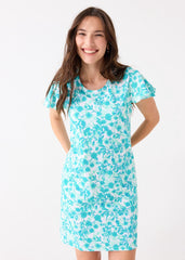 Rosemary Beach Ruffle Short Sleeve Dress