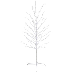 5' LED Lighted White Birch Christmas Twig Tree - Cool White Lights