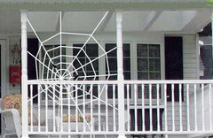 80" Spooky Spider Web Halloween Hanging Decoration