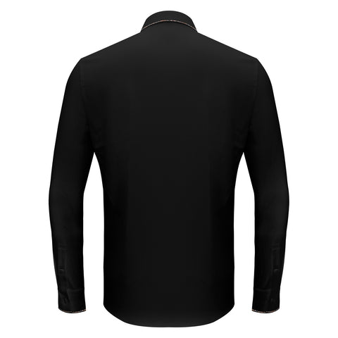 Modern Class Button Up Shirt BLACK