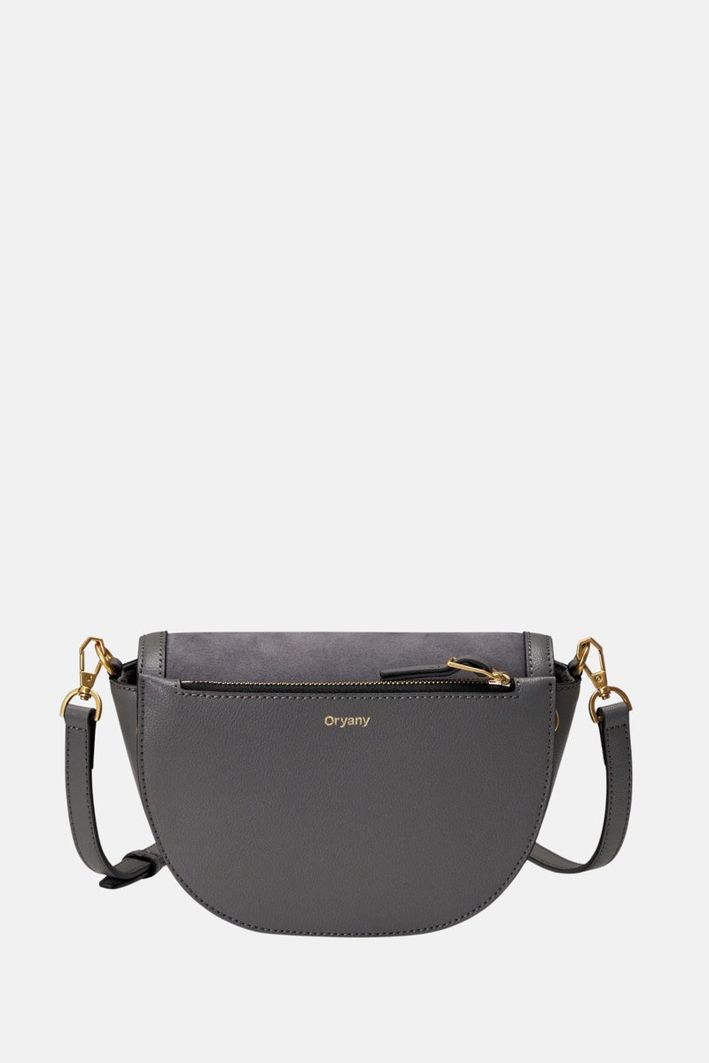  Oryany Oryany Lottie Suede  - Small Crossbody - Cool Grey / One Size - Default Title - Bonton