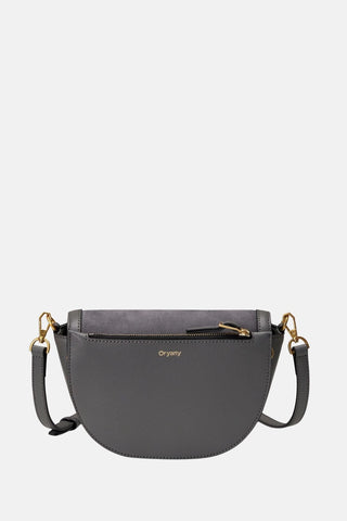 Oryany Lottie Suede  - Small Crossbody - Cool Grey / One Size
