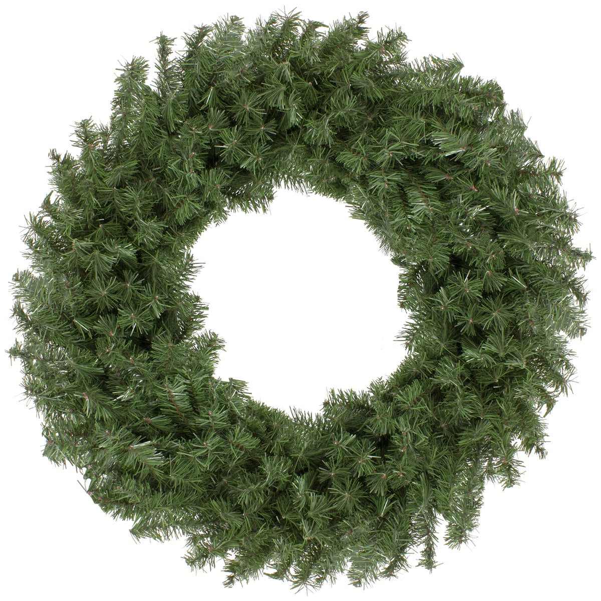  Northlight Canadian Pine Artificial Christmas Wreath - 24