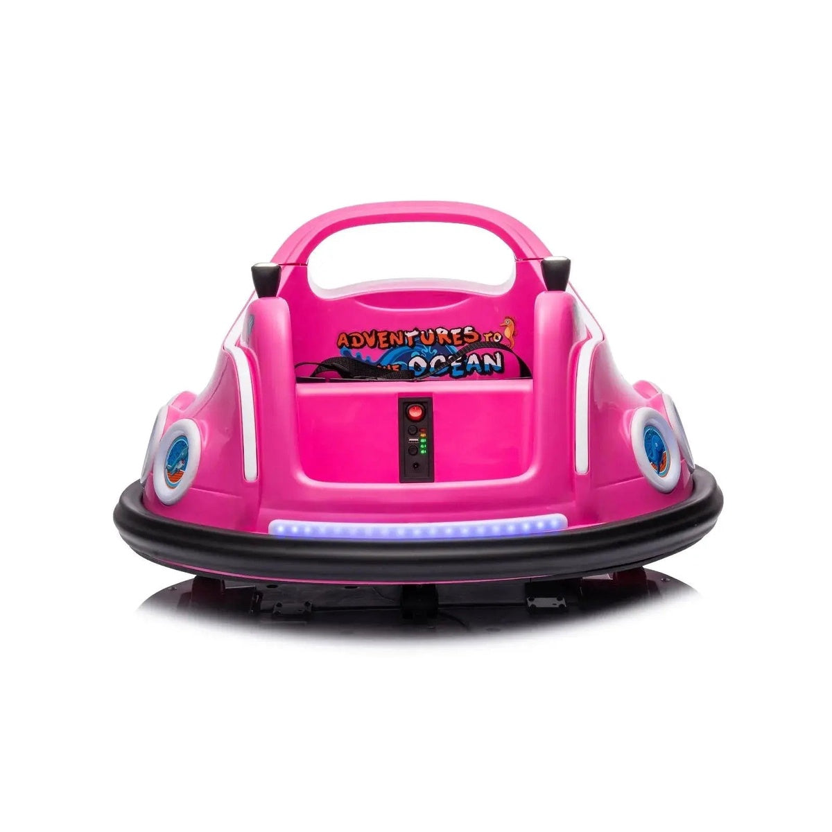  Freddo 12V Freddo Bumper Car 1 Seater Ride on for Kids - Pink - Bonton