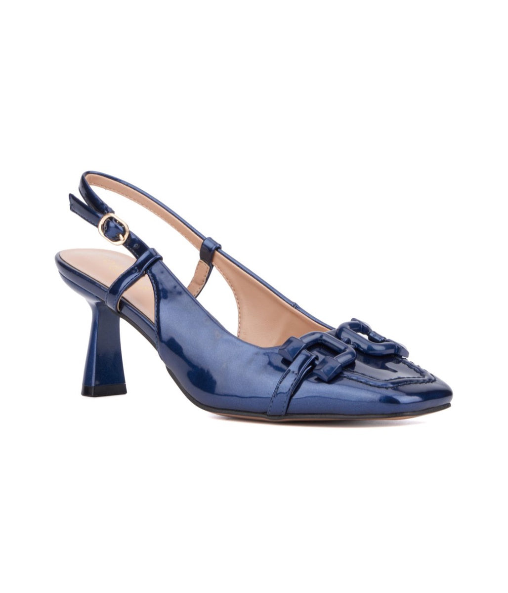  Torgeis Torgeis Women's Freesia Slingback Navy - Navy - Bonton