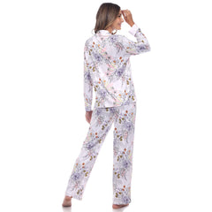 Women's Long Sleeve Floral Pajama Set