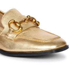 Jacqueline Metallic Loafers