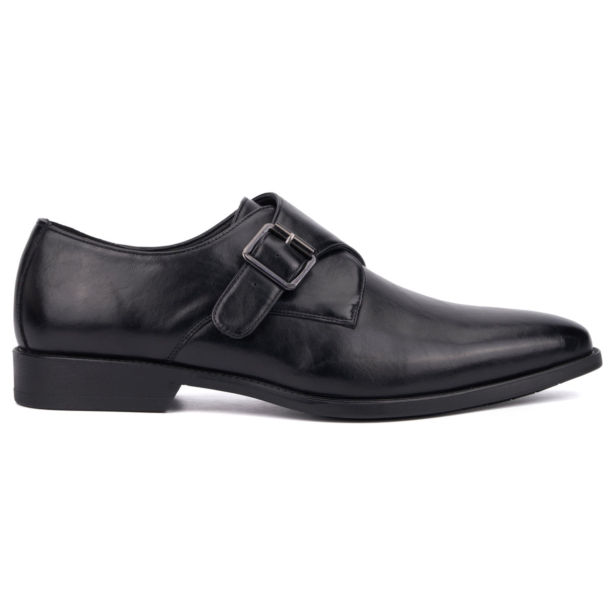  Xray Footwear Men's Riley Monk Strap Dress Shoe - BLACK - Bonton