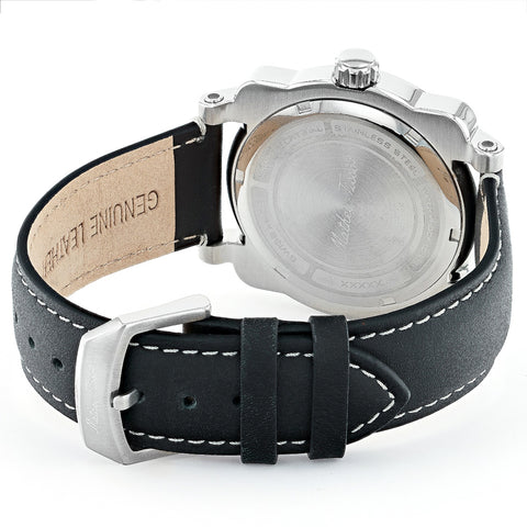 Mathey-Tissot Men Pilot Three Hand Date Watch