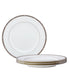  Noritake Rochelle Set of 4 Bread & Butter/Appetizer Plates - Platinum - Bonton