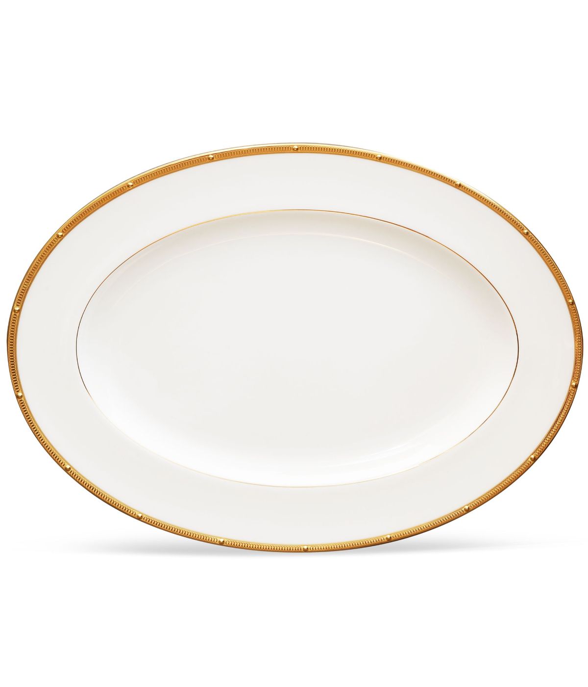  Noritake Rochelle Oval Platter - Gold - Bonton