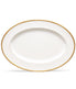  Noritake Rochelle Oval Platter - Gold - Bonton