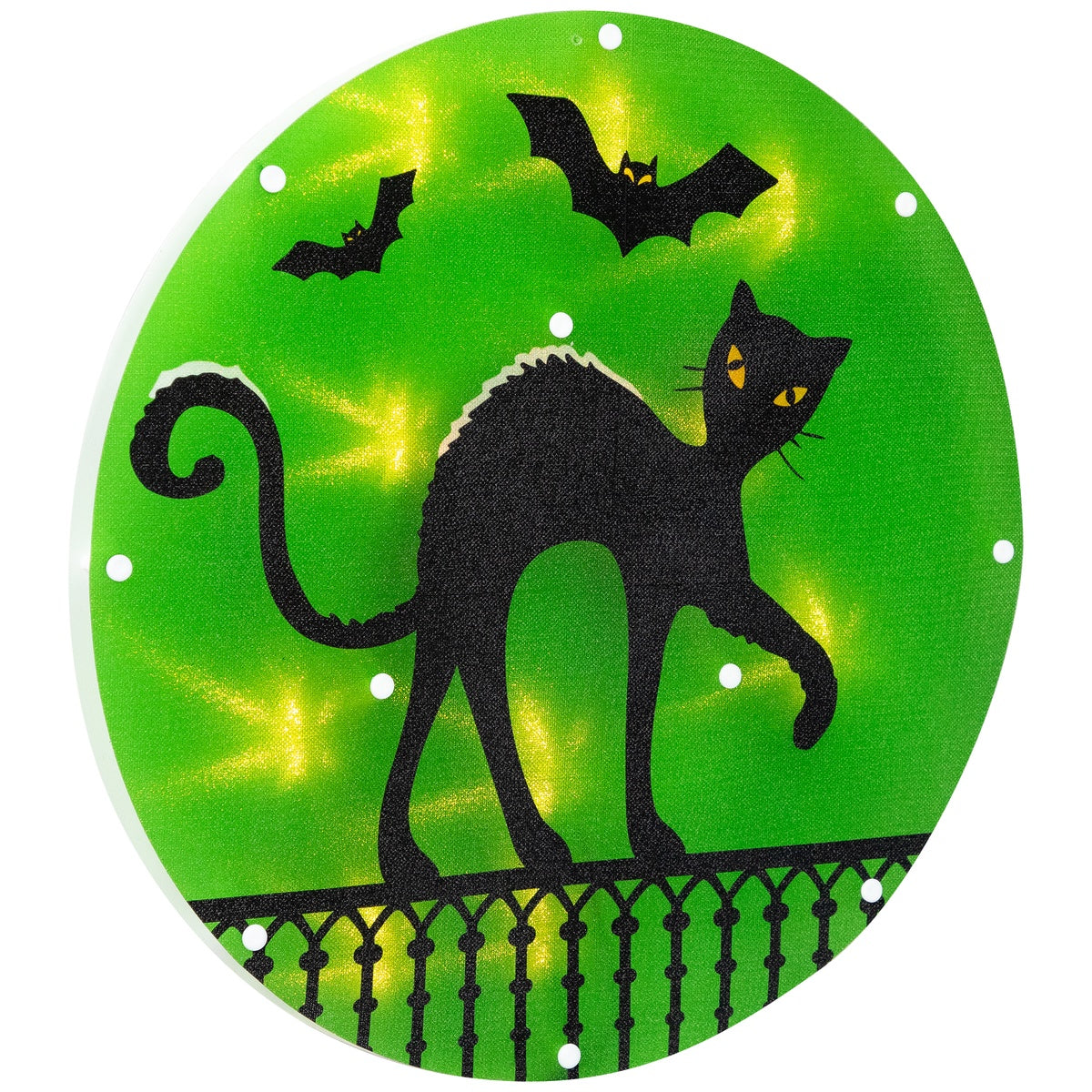  Northlight Lighted Cat Halloween Window Silhouette - 13.75