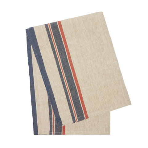 Antibes Natural Tea Towels, Set of 2