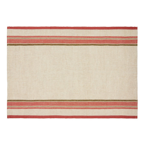Antibes Natural Tea Towels, Set of 2