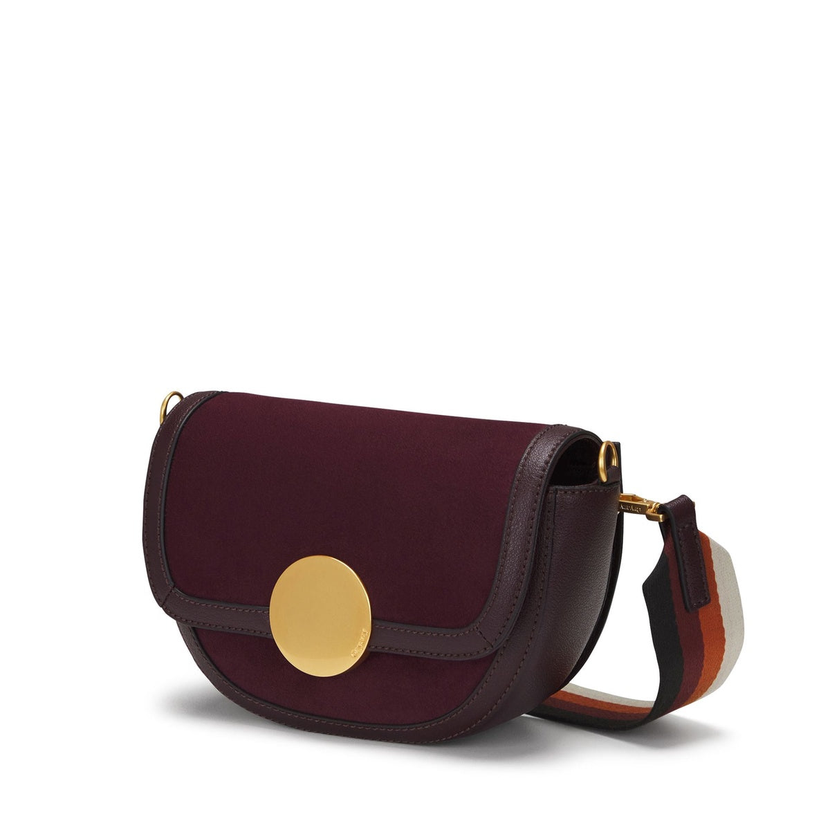  Oryany Lottie Suede  - Small Crossbody - Bordo - Bonton