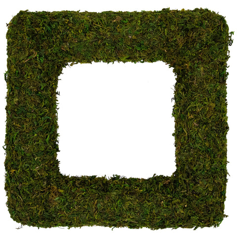 Artificial Reindeer Moss Square Spring Wreath - 13"