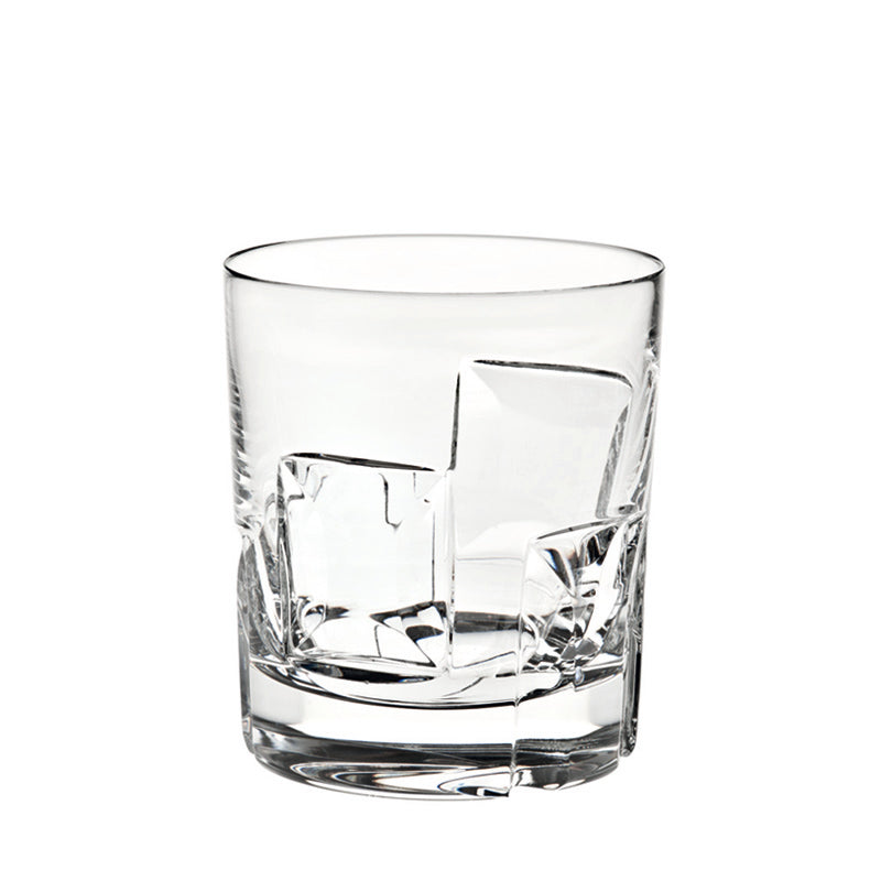  Vista Alegre Portrait Old Fashion Glasses Set of 4 - Clear - Bonton