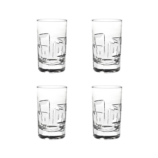 Portrait Highball Glasses Set of 4