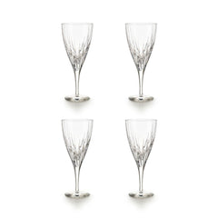 Fantasy Water Goblet Glasses Set of 4