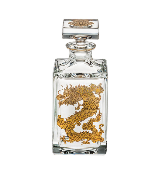 Golden Dragon Whisky Decanter