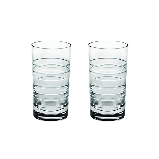 Vinyl Highball Glasses Set of 2